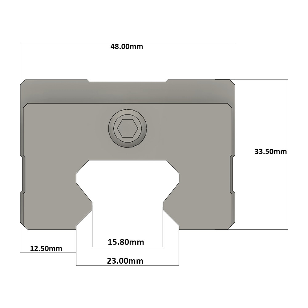 LSH25BK-HL-H-B-M6 AIRTAC PROFILE RAIL BEARING<br>LSH 25MM SERIES, HIGH ACCURACY WITH LIGHT PRELOAD (B), SQUARE MOUNT - LONG BODY