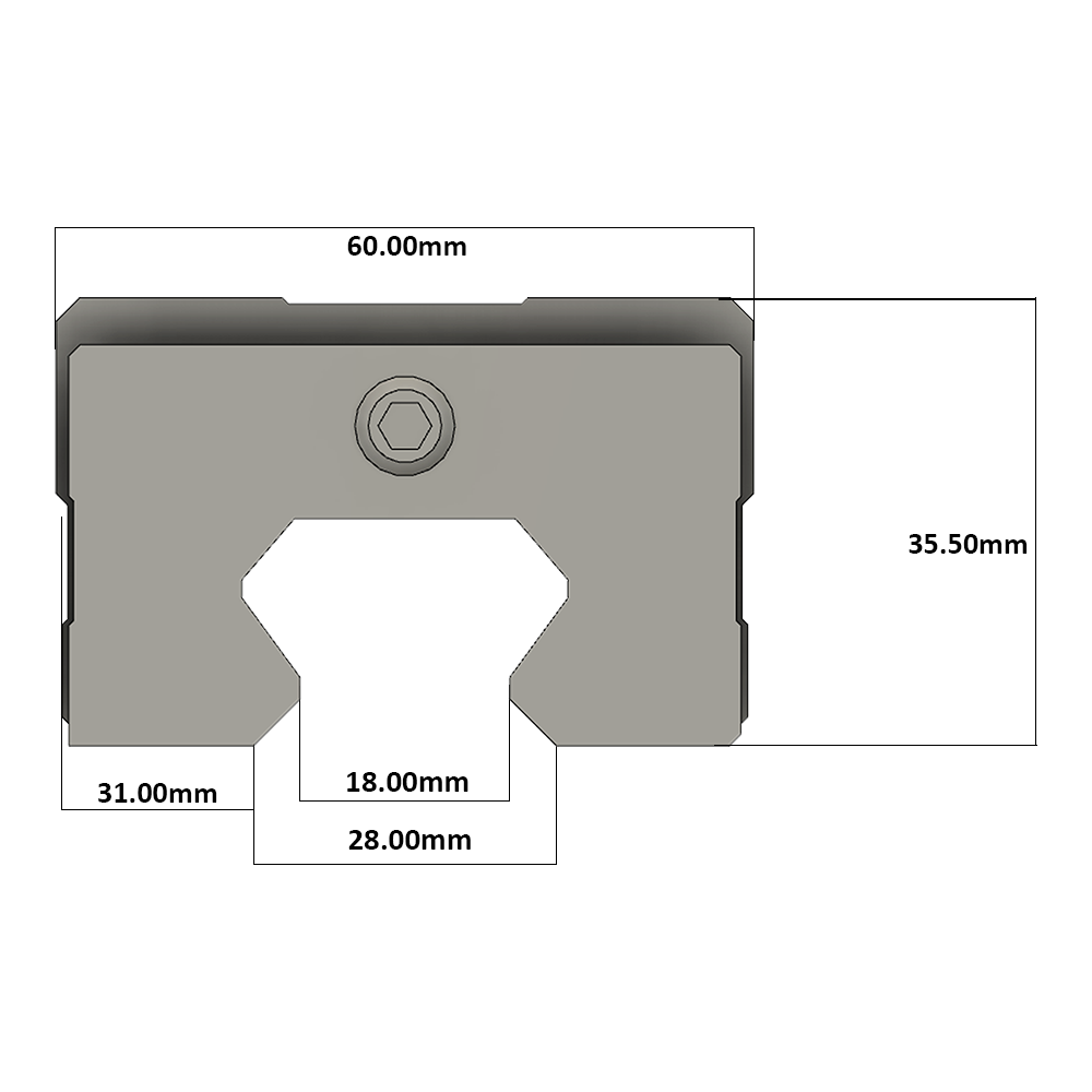 LSH30BK-HL-N-B-M6 AIRTAC PROFILE RAIL BEARING<br>LSH 30MM SERIES, NORMAL ACCURACY WITH LIGHT PRELOAD (B), SQUARE MOUNT - LONG BODY