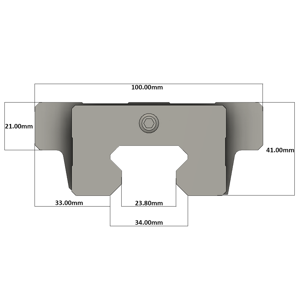 LSH35BK-F1L-N-D-M6 AIRTAC PROFILE RAIL BEARING<br>LSH 35MM SERIES, NORMAL ACCURACY WITH NO PRELOAD (D) STANDARD, TOP MOUNTING FLANGE - LONG BODY