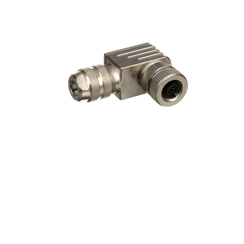 CMB 8241-0 TURCK CIRCULAR CONNECTOR<BR>4 PIN M12 FEMALE ELB FW PG9 CG 250VAC/DC