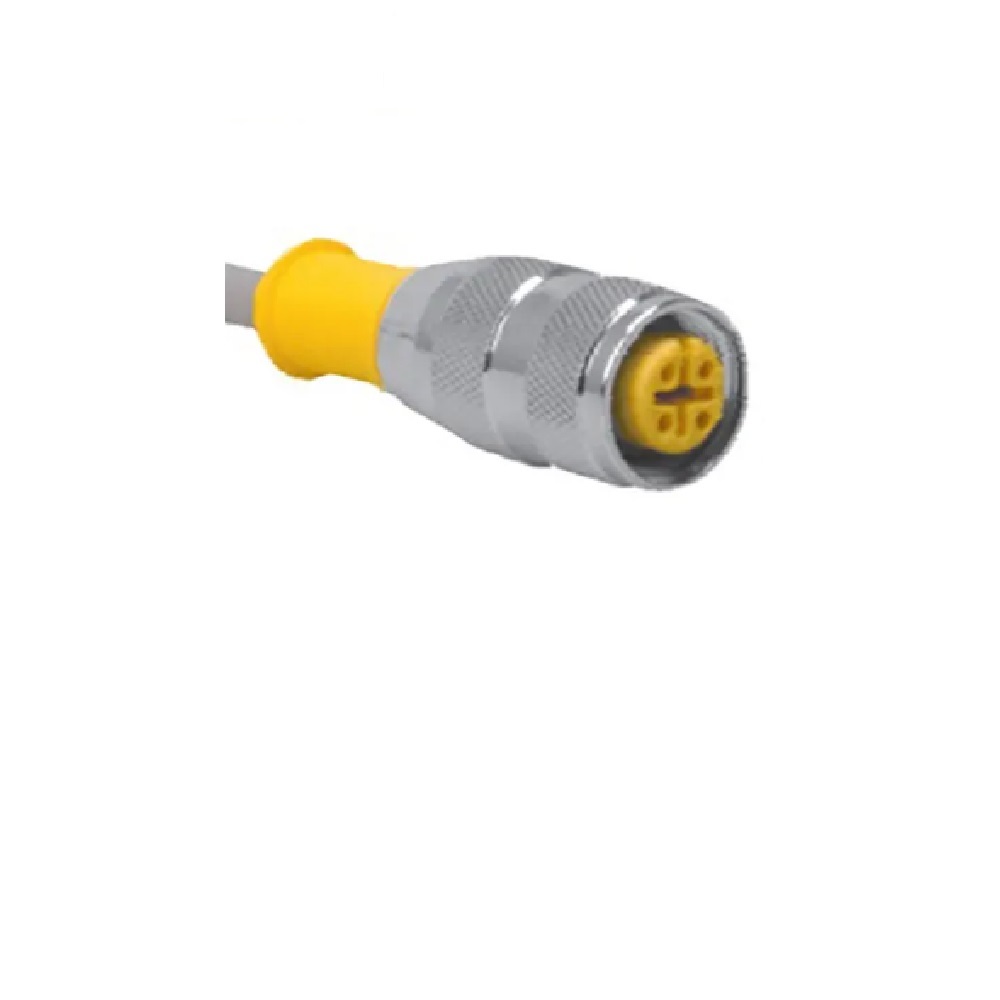 RKV 4T-3.3/S90-SP TURCK CORDSET<BR>3 PIN M12 FEMALE STR 3.3M TPU GY HI-FLEX COIL 22AWG SS 250VAC/DC