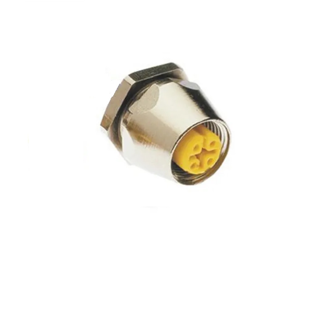 FKW 4.5 TURCK CIRCULAR CONNECTOR<BR>5 PIN M12 FEMALE STR FB SC PG 9 THR 250VAC/DC REV KEY