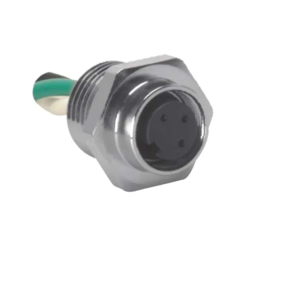 BKF 34-1/14.5/NPT TURCK CIRCULAR CONNECTOR<BR>3 PIN M16 FEMALE STR FM 1M CABLE 14AWG 1/2" NPT THR 600VAC