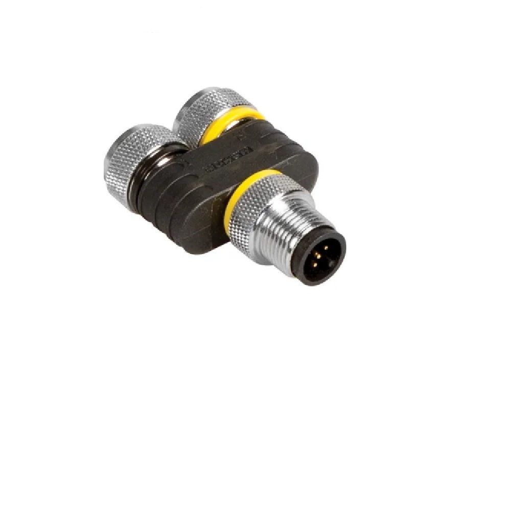 YB2-FSM 4.5-2FKM 4.5 TURCK SPLITTER<BR>5 PIN "Y" M12 M/F/F 60VAC/75VDC