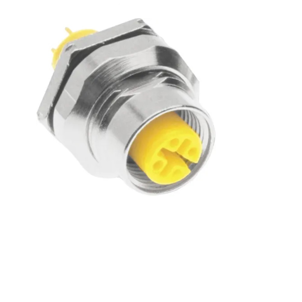 FKFD 4.4 TURCK CIRCULAR CONNECTOR<BR>4 PIN M12 FEMALE STR BM PG9 THR 60VAC/75VDC