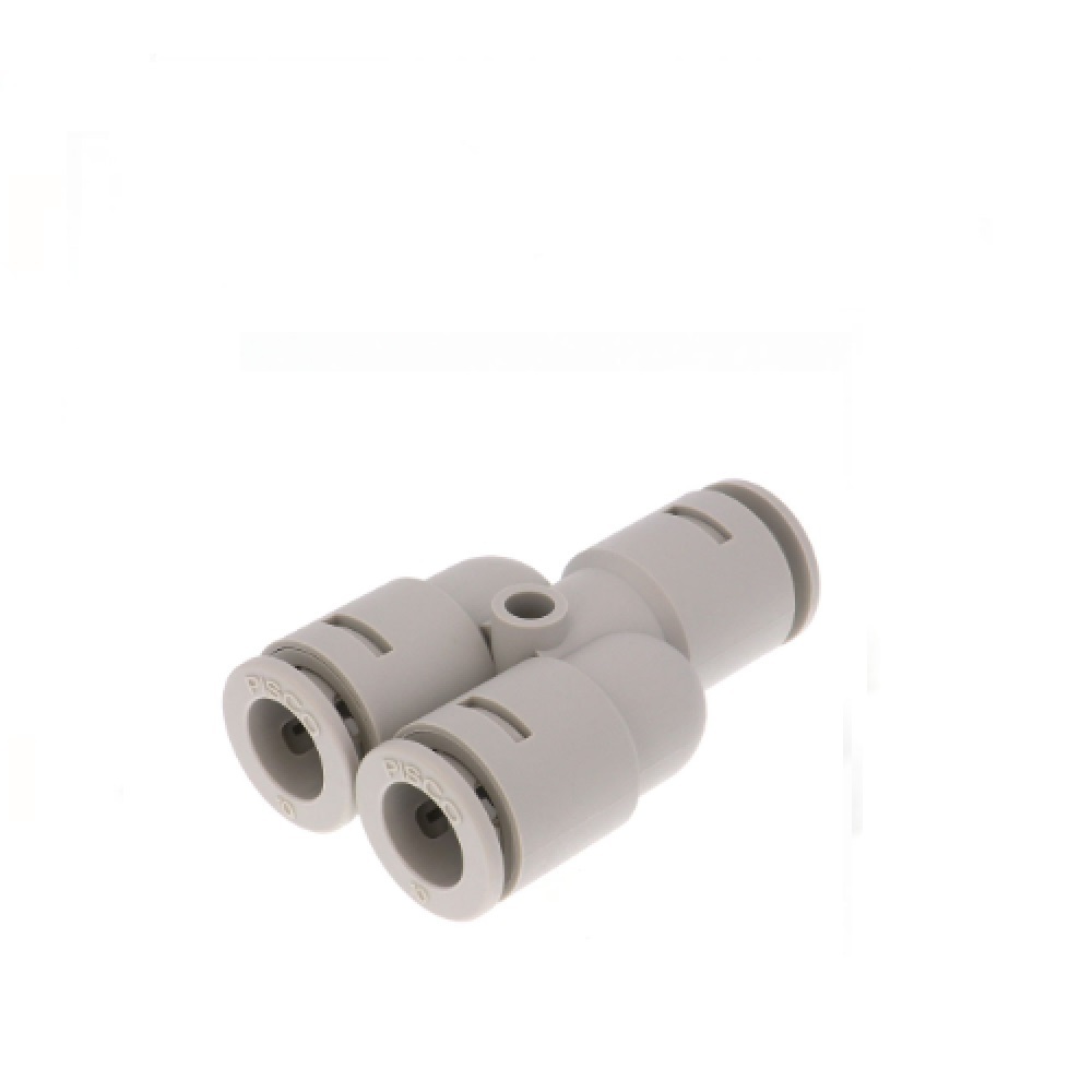 APY10 PISCO PLASTIC PUSH-IN FITTING<BR>10MM TUBE UNION "Y"