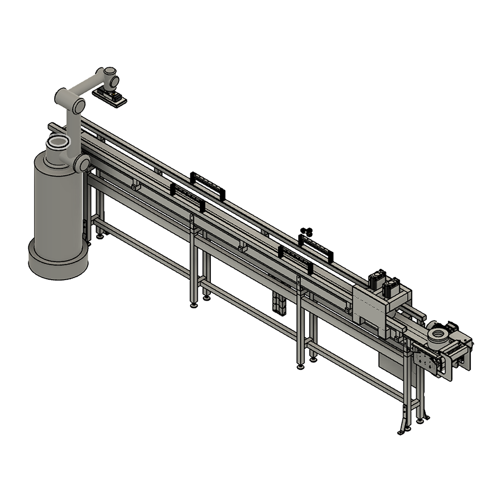 AIR KNIFE CONVEYOR MODULAR SOLUTION AIR KNIFE PIPE CONVEYOR