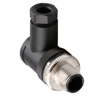 LSB12.4-0/C(BU) ELCO M12 FIELD ATTACHABLE SCREW TERMINAL CONNECTORS 4 PIN MALE ELBOW