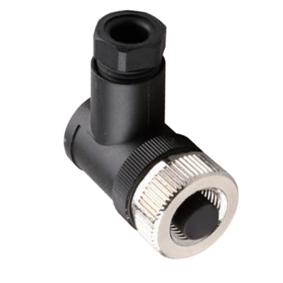 LSBO12.5-0/C(BU) ELCO M12 FIELD ATTACHABLE SCREW TERMINAL CONNECTORS 5 PIN FEMALE ELBOW