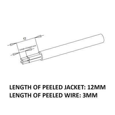LS8.3-0/C(BU) ELCO M8 FIELD ATTACHABLE SCREW TERMINAL CONNECTORS 3 PIN MALE STRAIGHT
