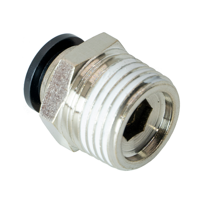 PC10-1/2PT FLOFLEX FLOFLEX COMPOSITE PUSH-IN PNEUMATIC FITTING, 10MM TUBE X 1/2" BSPT MALE REDUCER