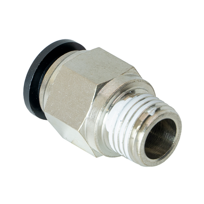 PC10-1/4PT FLOFLEX FLOFLEX COMPOSITE PUSH-IN PNEUMATIC FITTING, 10MM TUBE X 1/4" BSPT MALE REDUCER
