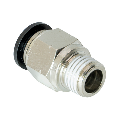 PC3/8-1/4NPT FLOFLEX FLOFLEX COMPOSITE PUSH-IN PNEUMATIC FITTING, 3/8" TUBE X 1/4" NPT MALE REDUCER