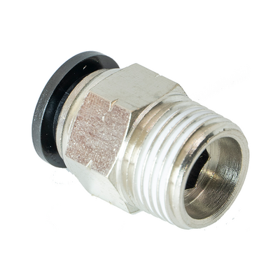 PC3/8-3/8NPT FLOFLEX FLOFLEX COMPOSITE PUSH-IN PNEUMATIC FITTING, 3/8" TUBE X 3/8" NPT MALE REDUCER