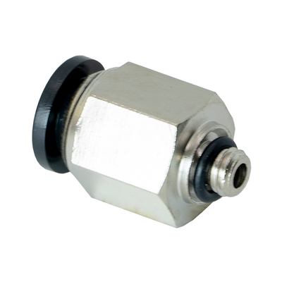 PC6-M5 FLOFLEX FLOFLEX COMPOSITE PUSH-IN PNEUMATIC FITTING, 6MM TUBE X M5 MALE REDUCER