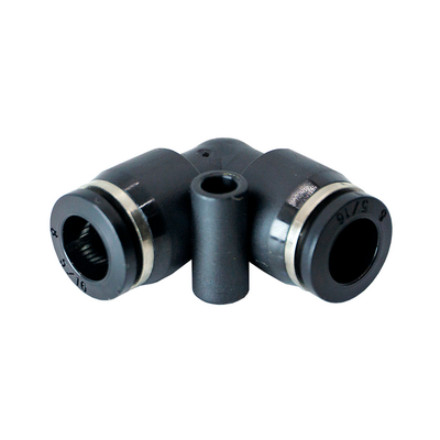 PV5/16 FLOFLEX FLOFLEX COMPOSITE PUSH-IN PNEUMATIC FITTING, 5/16" TUBE UNION 90 DEGREE ELBOW
