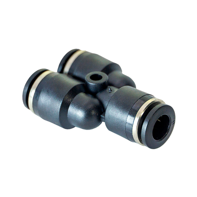 PY6 FLOFLEX FLOFLEX COMPOSITE PUSH-IN PNEUMATIC FITTING, 6MM TUBE UNION "Y"
