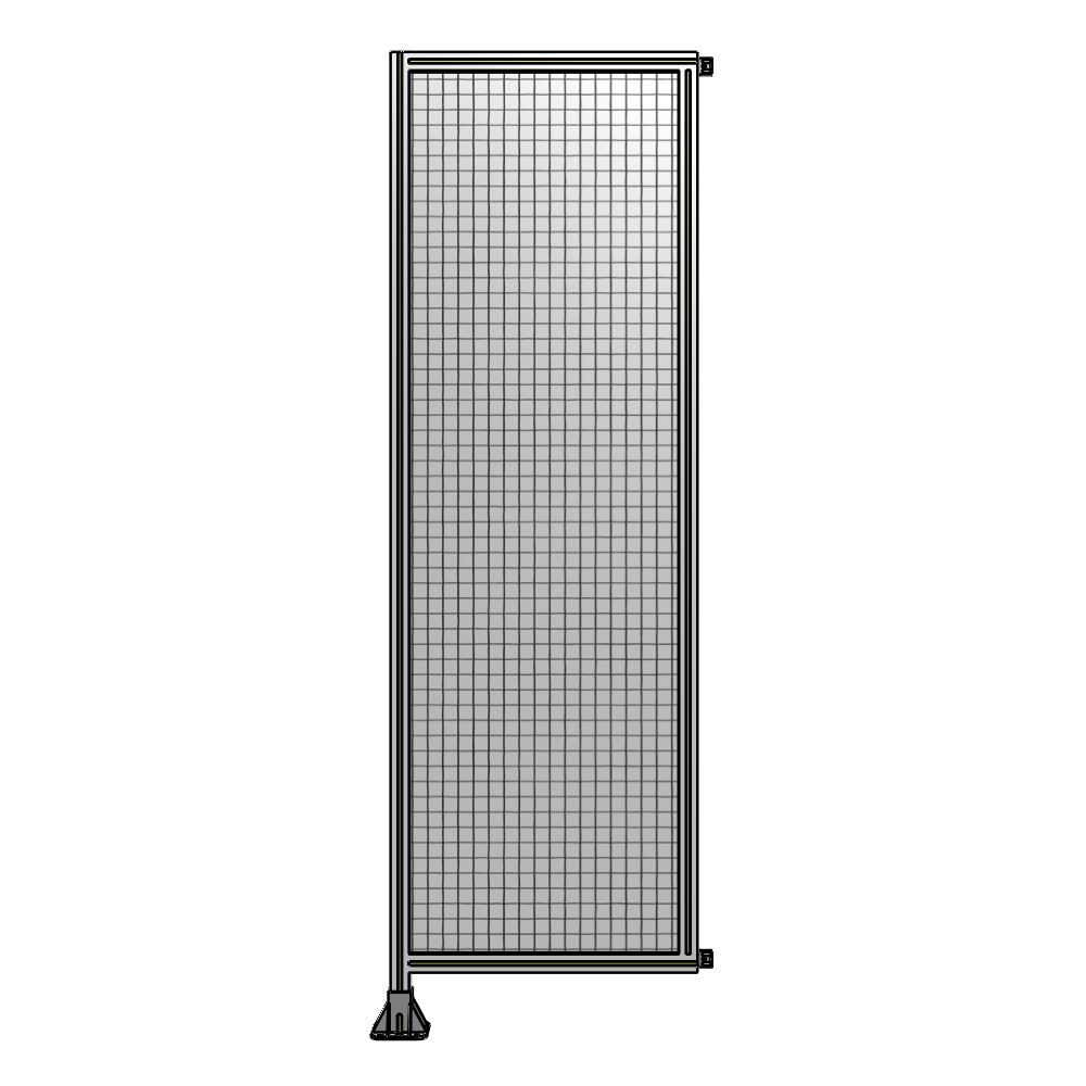 A1-2400-0750-0150-HYMFK SINGLE PANEL-LEG ON LEFT WITH HINGES 2400MM X 750MM 1" MESH, AS A KIT