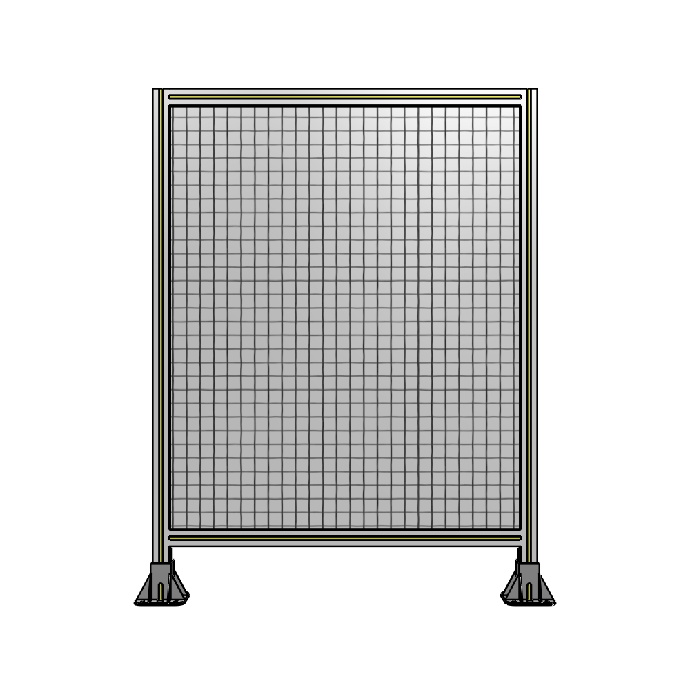 A3-1400-1050-0150-ZYMFA SINGLE PANEL-LEG ON  BOTH SIDES  1400MM X 1050MM  1" MESH, FULLY ASSEMBLED