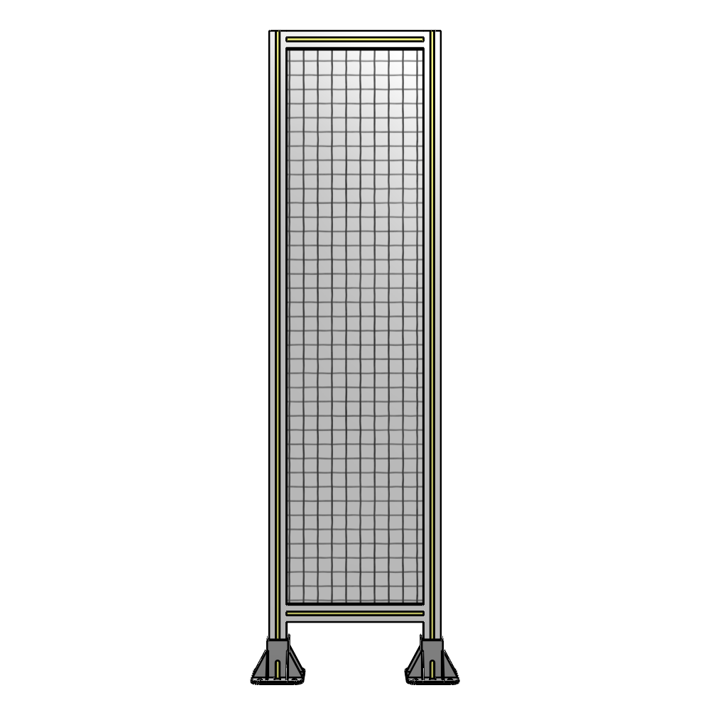 A3-1700-0450-0150-ZYMFK SINGLE PANEL-LEG ON  BOTH SIDES  1700MM X 450MM  1" MESH, AS A KIT