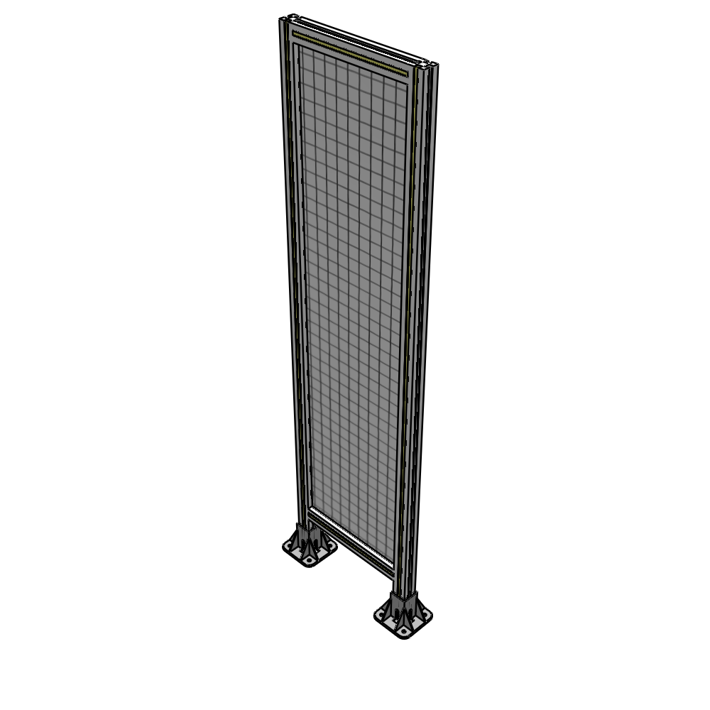 A3-1700-0450-0150-ZYMFK SINGLE PANEL-LEG ON  BOTH SIDES  1700MM X 450MM  1" MESH, AS A KIT