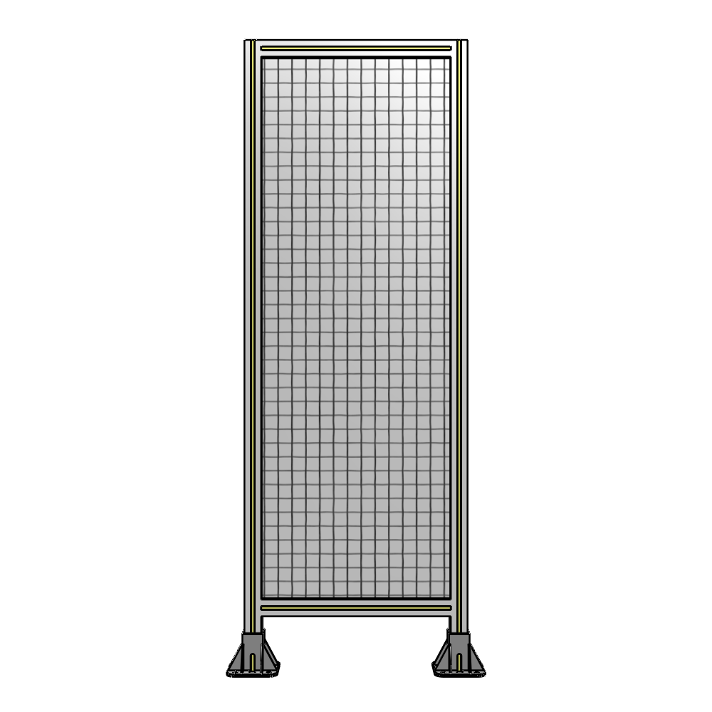 A3-1700-0600-0150-ZYMFK SINGLE PANEL-LEG ON  BOTH SIDES  1700MM X 600MM  1" MESH, AS A KIT