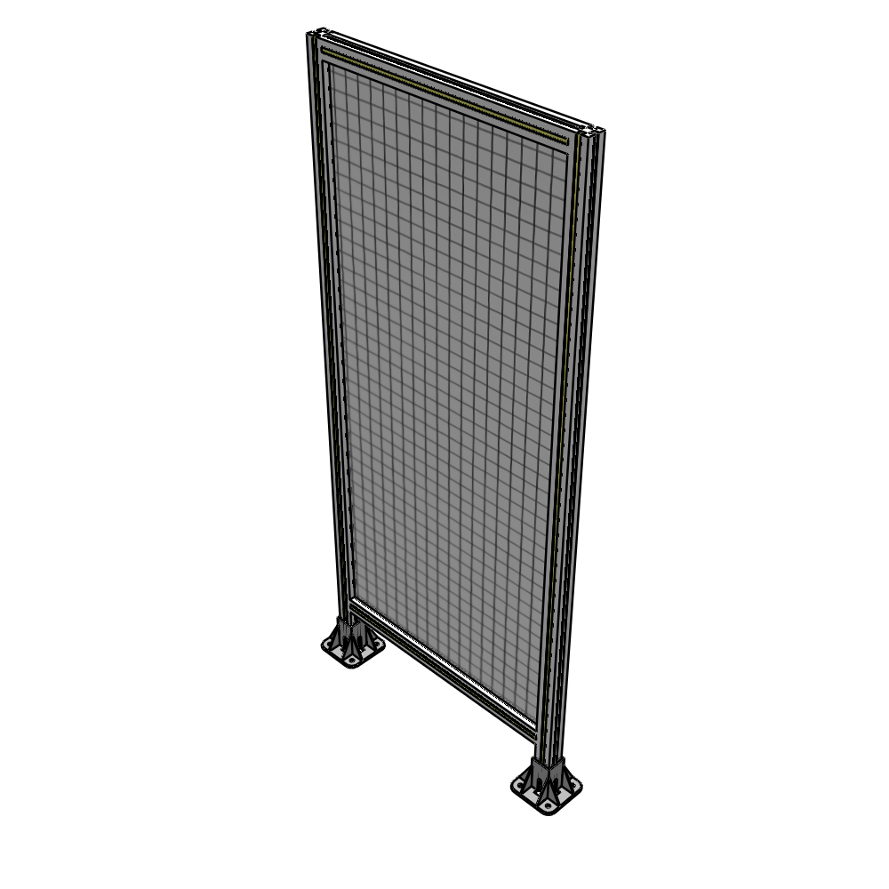 A3-1700-0750-0150-ZYMFK SINGLE PANEL-LEG ON  BOTH SIDES  1700MM X 750MM  1" MESH, AS A KIT