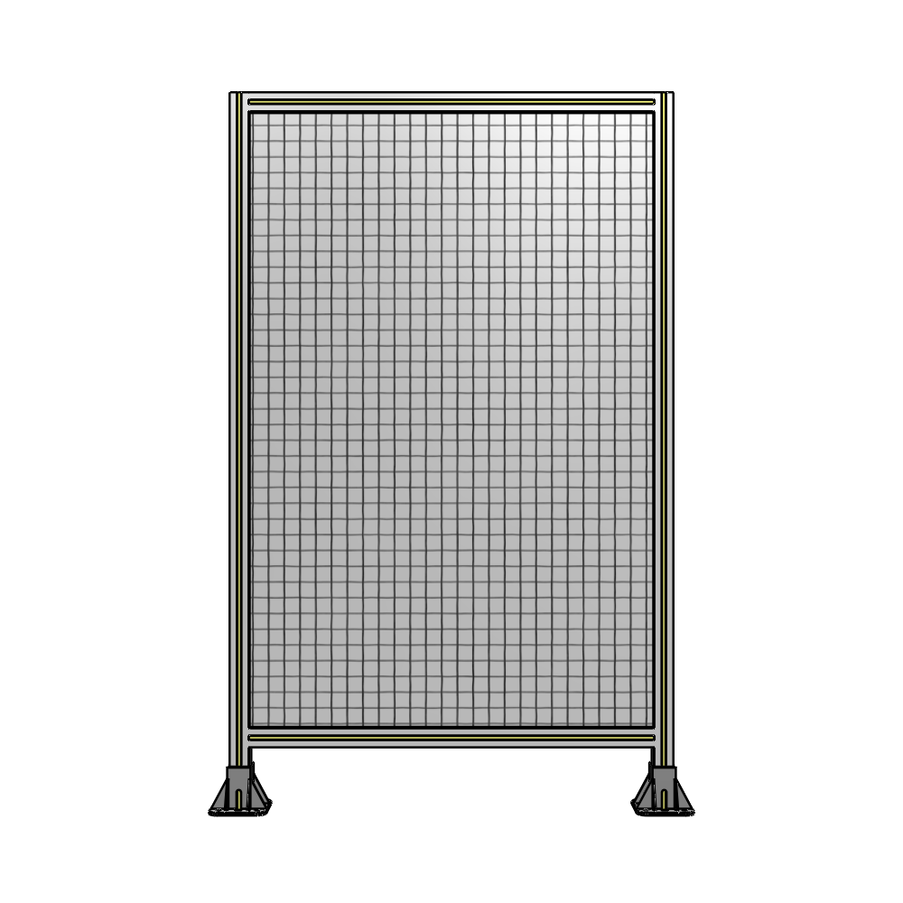 A3-1700-1050-0150-ZYMFA SINGLE PANEL-LEG ON  BOTH SIDES  1700MM X 1050MM  1" MESH, FULLY ASSEMBLED