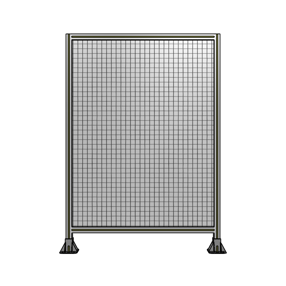 A3-1700-1200-0150-ZYMFA SINGLE PANEL-LEG ON  BOTH SIDES  1700MM X 1200MM  1" MESH, FULLY ASSEMBLED