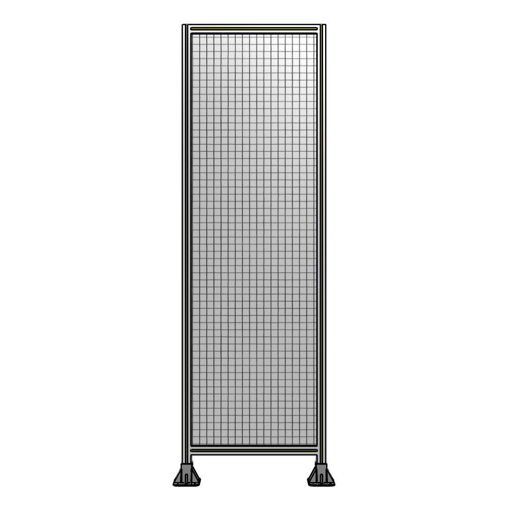 A3-2400-0750-0150-ZYMFK SINGLE PANEL-LEG ON BOTH SIDES 2400MM X 750MM 1" MESH, AS A KIT