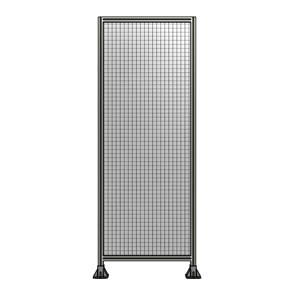 A3-2400-0900-0150-ZYMFK SINGLE PANEL-LEG ON BOTH SIDES 2400MM X 900MM 1" MESH, AS A KIT