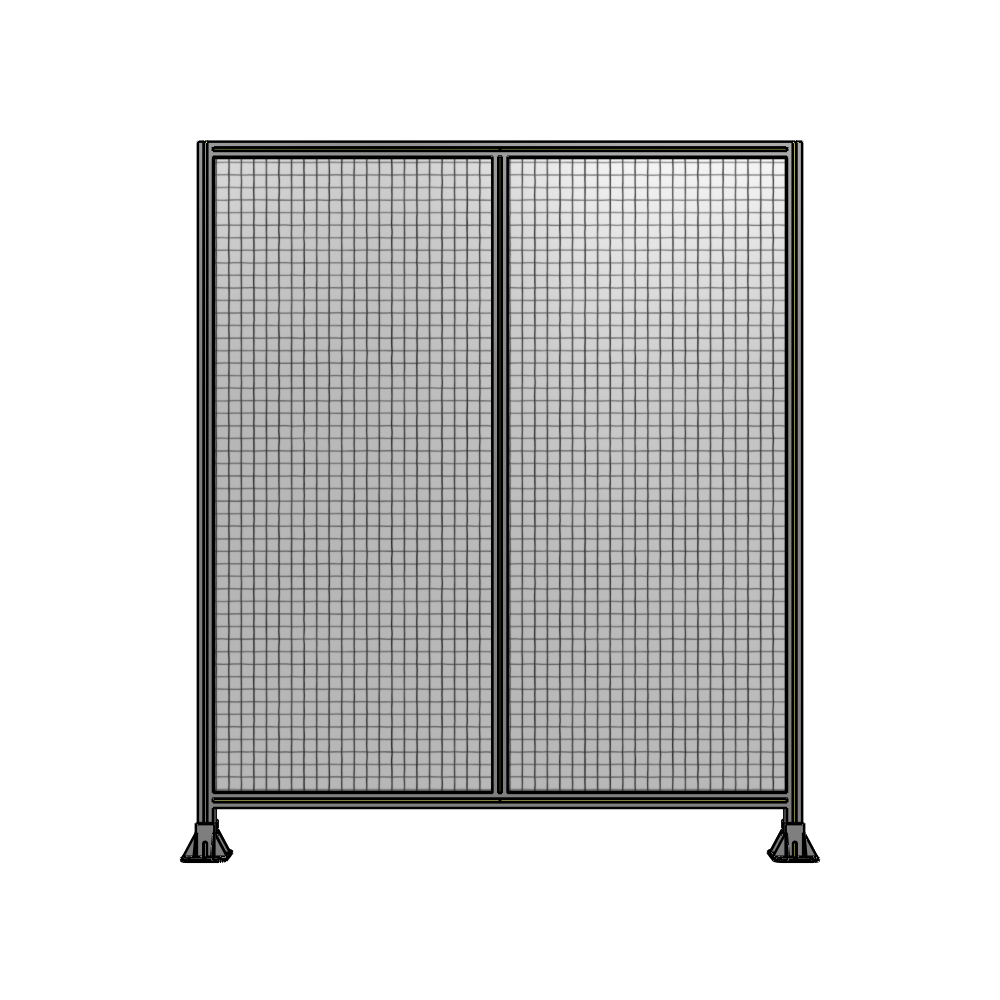 B3-2135-1800-0150-ZYMFA DOUBLE PANEL-LEG ON EACH SIDE 2135MM X 1800MM 1" MESH, AS A KIT