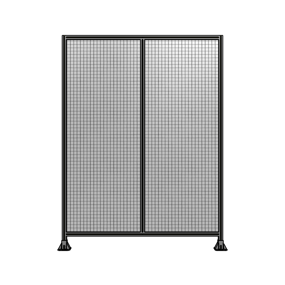B3-2400-1800-0150-ZYMFK DOUBLE PANEL-LEG ON EACH SIDE 2400MM X 1800MM 1" MESH, AS A KIT