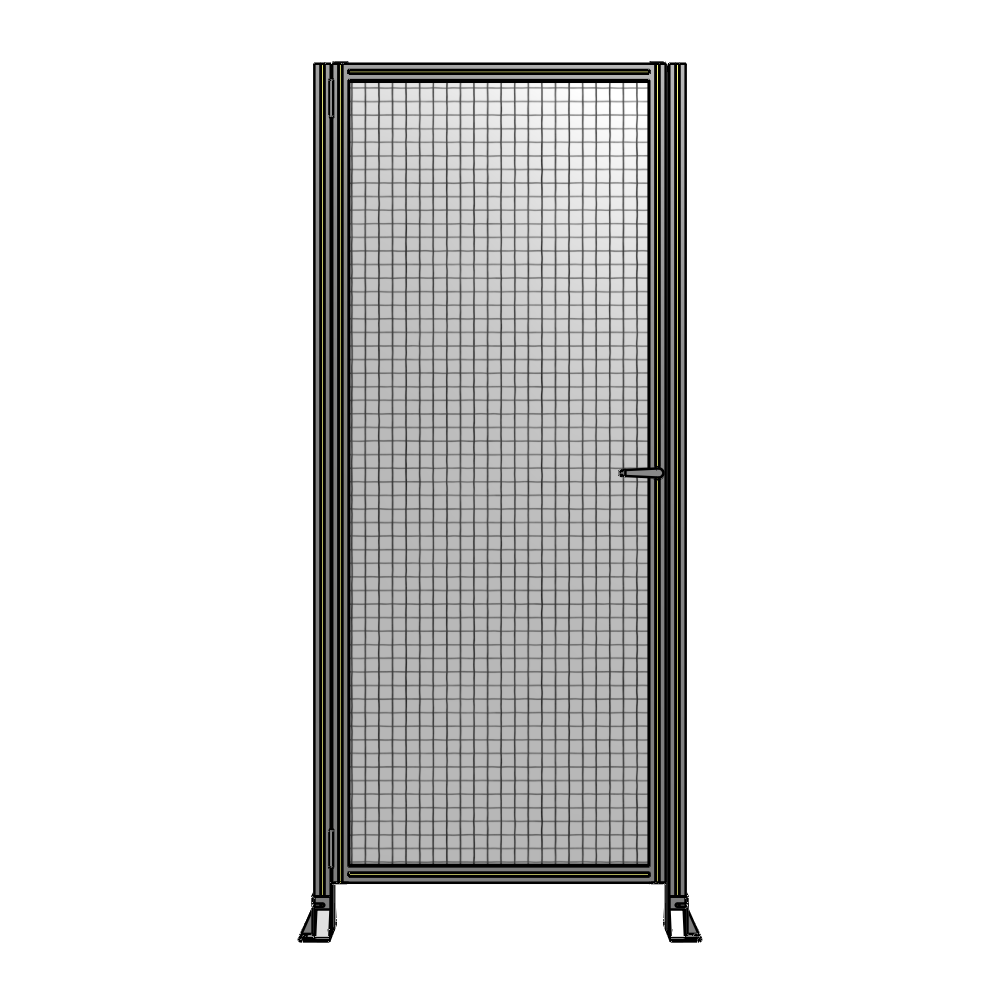 G5-2400-1020-0150-EYMTK DOOR-ROBUST FRAME, HANDLE/INTERNAL EGRESS ON RIGHT 2135MM X 1020MM 1" MESH, AS A KIT