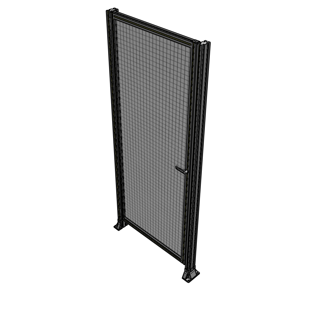 G5-2400-1020-0150-EYMTK DOOR-ROBUST FRAME, HANDLE/INTERNAL EGRESS ON RIGHT 2135MM X 1020MM 1" MESH, AS A KIT