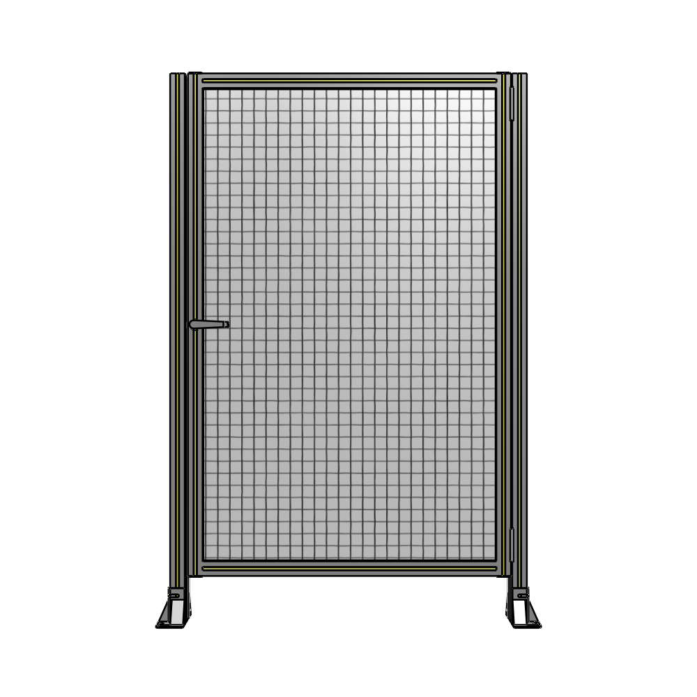 G6-1700-1100-0150-EYMTK DOOR-ROBUST FRAME, HANDLE/INTERNAL EGRESS ON LEFT 1700MM X 1100MM 1" MESH, AS A KIT