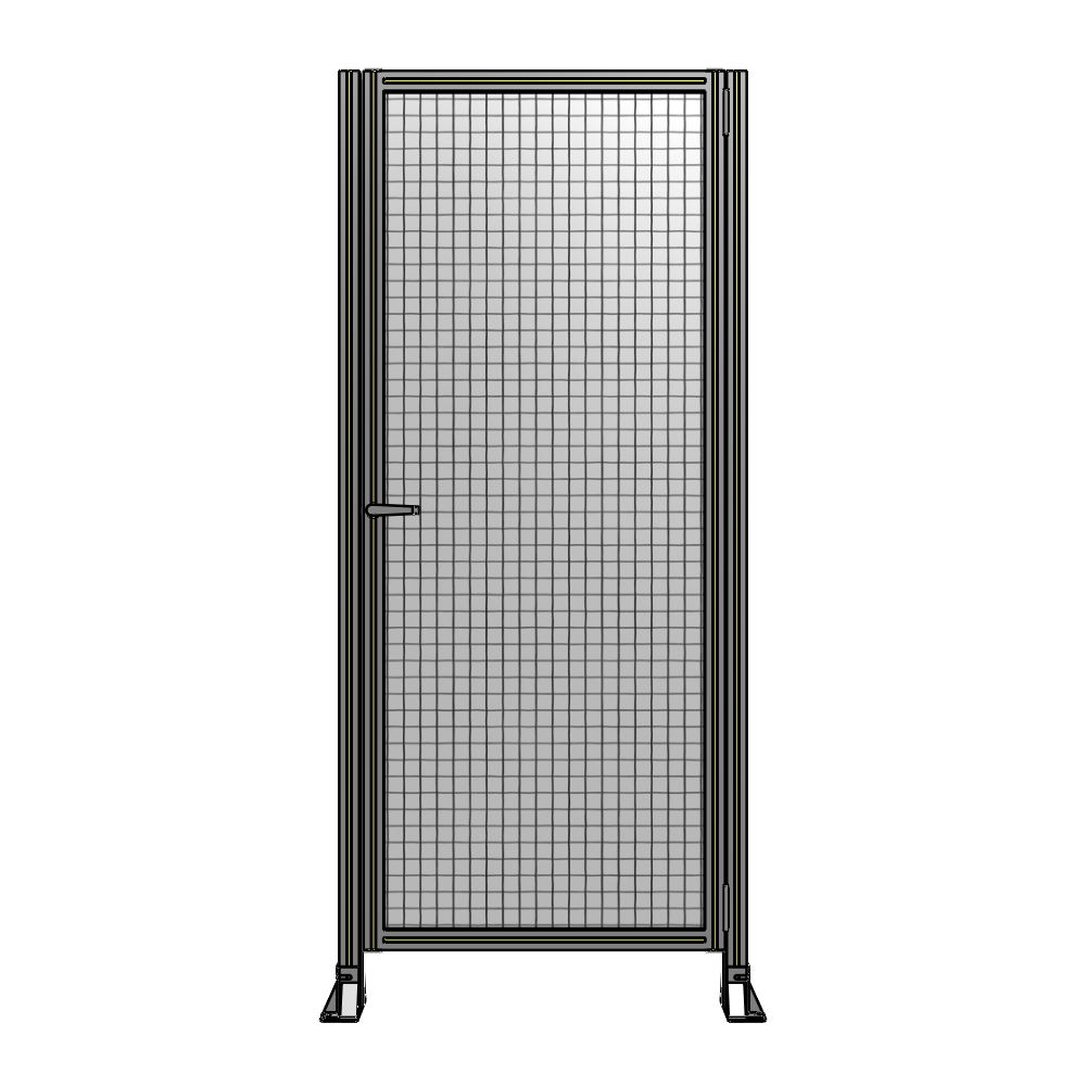 G6-2135-0920-0150-EYMTK DOOR-ROBUST FRAME, HANDLE/INTERNAL EGRESS ON LEFT 2135MM X 920MM 1" MESH, AS A KIT