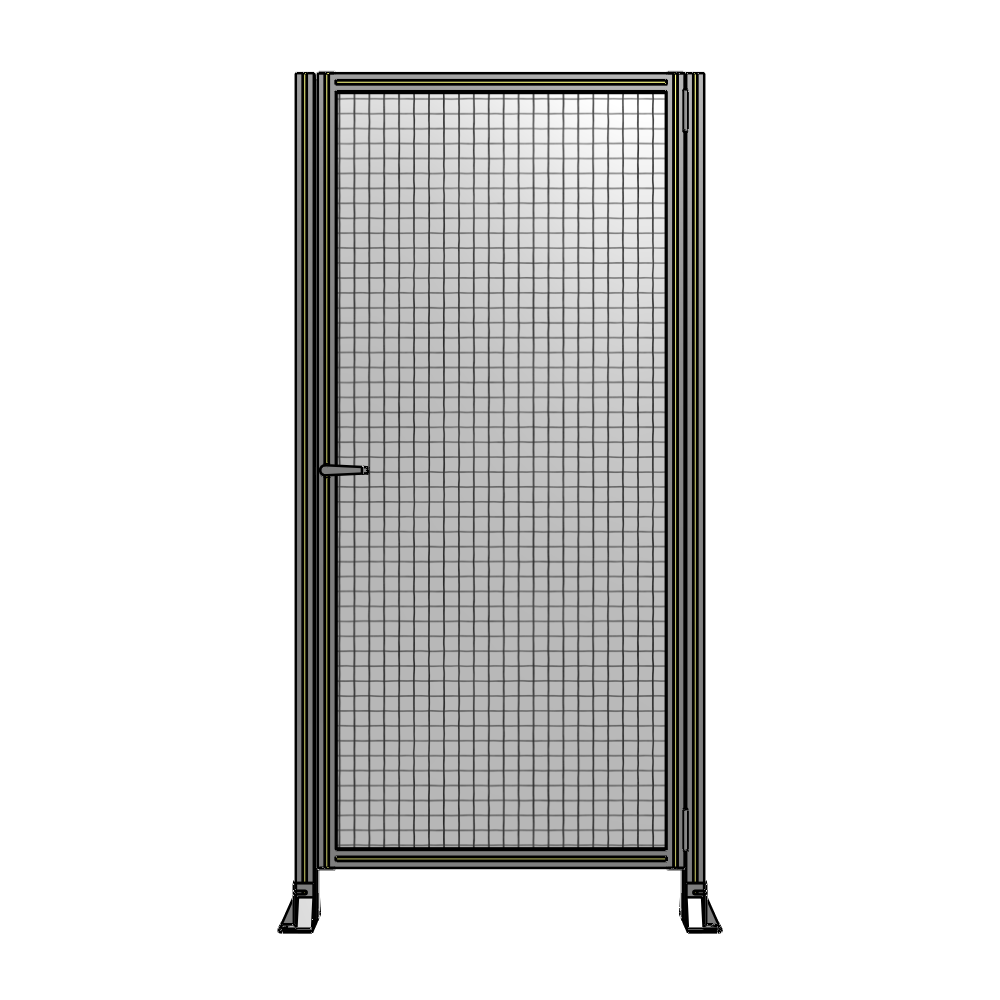 G6-2135-1020-0150-EYMTK DOOR-ROBUST FRAME, HANDLE/INTERNAL EGRESS ON LEFT 2135MM X 1020MM 1" MESH, AS A KIT