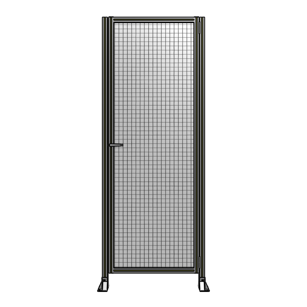 G6-2400-0900-0150-EYMTK DOOR-ROBUST FRAME, HANDLE/INTERNAL EGRESS ON LEFT 2135MM X 900MM 1" MESH, AS A KIT