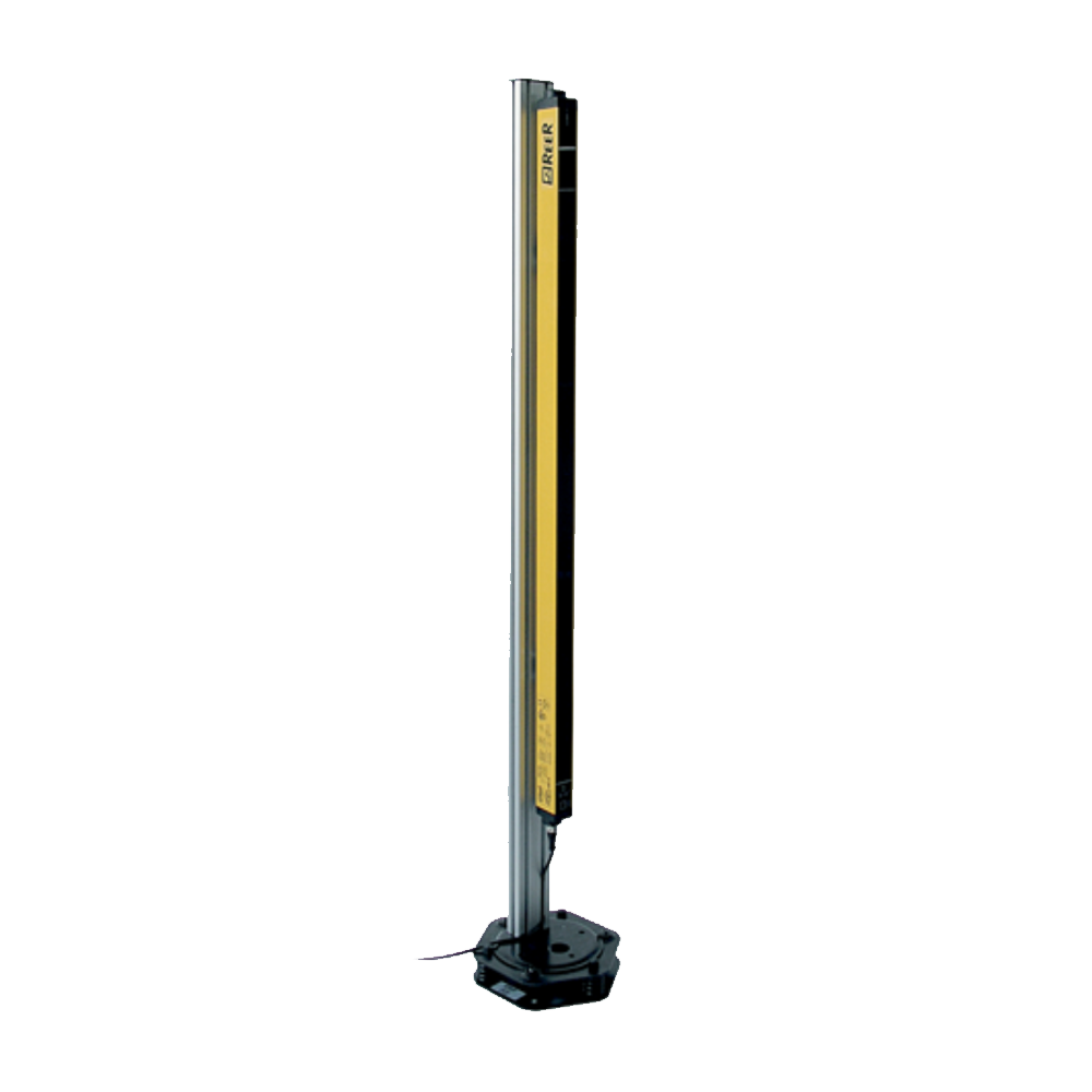 1200526 REER FLOOR MOUNT COLUMN, 80X80MM, H=1800MM, ANODISED ALUM, STAINLESS STEEL ACCESS(FMC-B18 1800 SS)