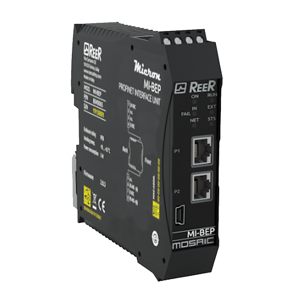1250505 REER FIELBUS COMMUNICATION UNIT FOR MICRON, PROFINET(MI-BEP)