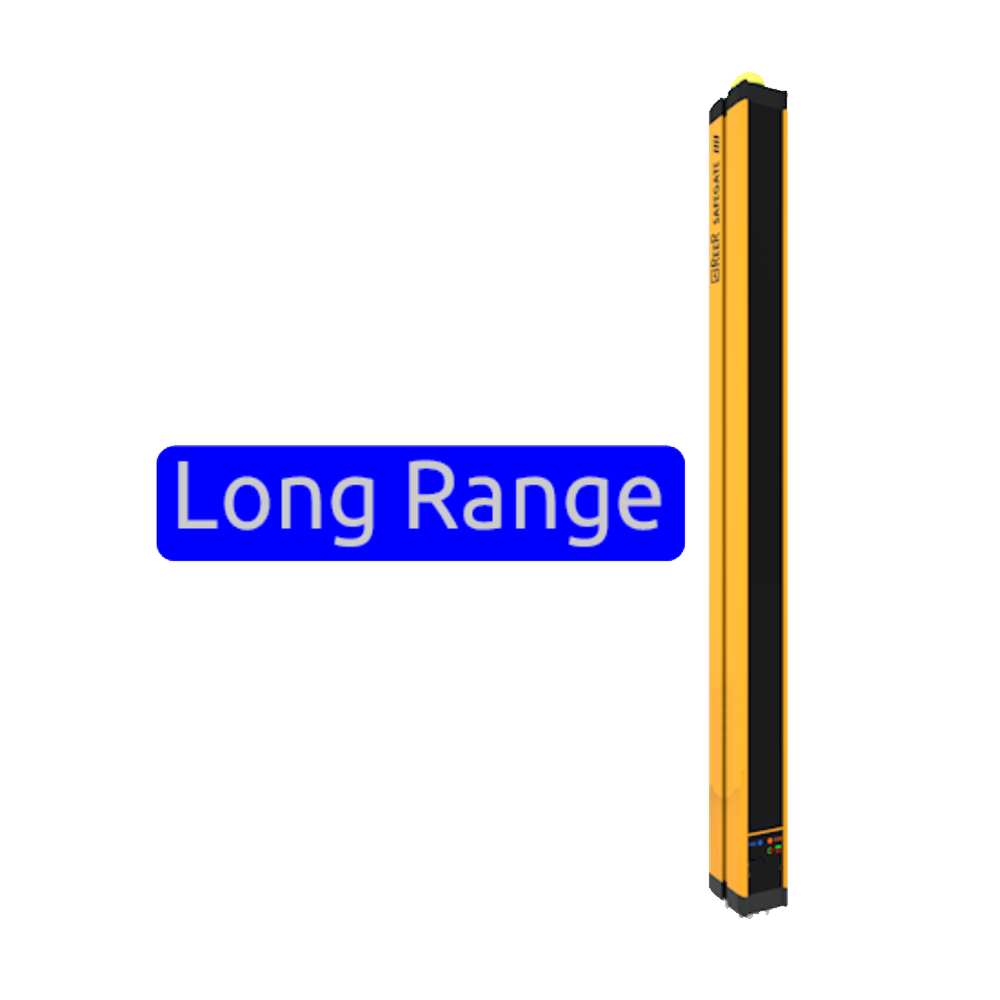 1390018 REER ACCESS CONTROL, A/MR, EDM(NO MUTING) LONG RANGE, STATUS LAMP, 1,150 MM LENGTH,(SO 4B LR)