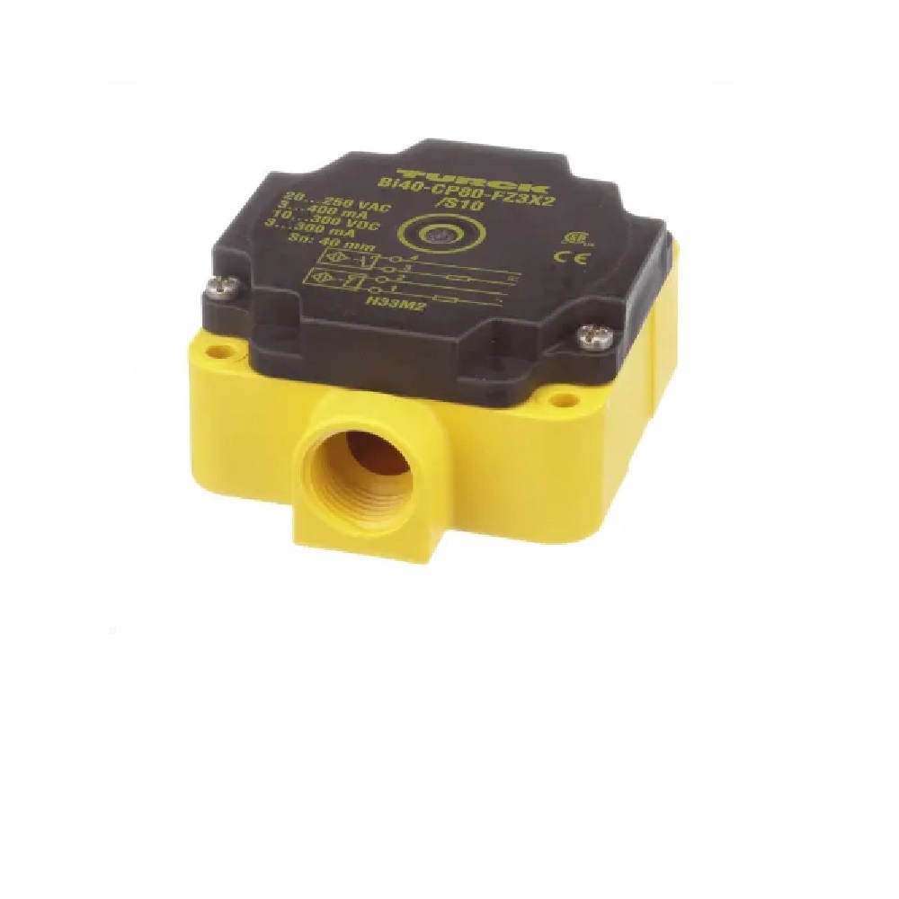 NI75U-CP80-VN4X2 TURCK INDUCTIVE LIMIT SWITCH RECTANGLER SENSOR<BR>75MM RANGE 80MM PLAS NO/NC NPN 10-65VDC