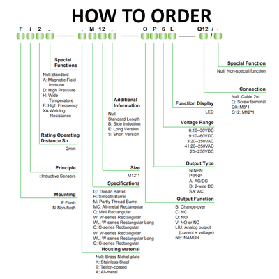 NI4-G08-CP6L ELCO THREADED CYLINDRICAL INDUCTIVE SENSOR M08, SWITCHING DISTANCE 4 MM, NON-FLUSH, IP68, -30 TO 85 DEG C, PNP NC, CABLE 2 M