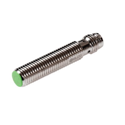 FI4-G12-OP6L-Q12 ELCO THREADED CYLINDRICAL INDUCTIVE SENSOR M12, SWITCHING DISTANCE 4 MM, FLUSH, IP68, -30 TO 85 DEG C, PNP NO, M12 CONNECTOR