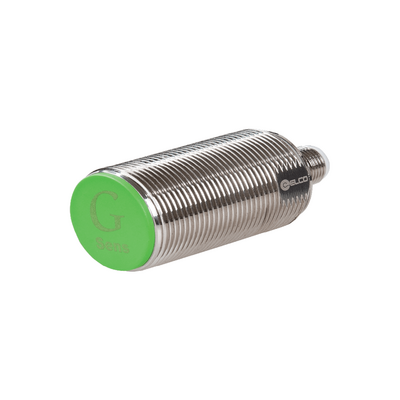 FI15-ZG30-CP6L-Q12 ELCO S.S. THREADED CYLINDRICAL INDUCTIVE SENSOR M30, SWITCHING DISTANCE 15 MM, FLUSH, IP68, -40 TO 85 DEG C, PNP NC, M12 CONNECTOR