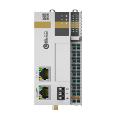 LOGIC X3-032P301 ELCO MOTION CONTROLLER X3 SERIES, RJ45 ETHERNET, SUPPORT MODBUSTCP, OPCUA, SOCKET COM, ETHERCAT MASTER, RS-232+RS-485, 8DI (4HDI)+8DO (NPN)