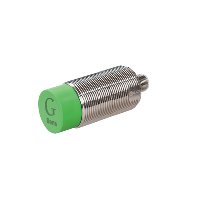 NI22-G30-CP6L-Q12 ELCO THREADED CYLINDRICAL INDUCTIVE SENSOR M30, SWITCHING DISTANCE 22 MM, NON-FLUSH, IP68, -30 TO 85 DEG C, PNP NC, M12 CONNECTOR