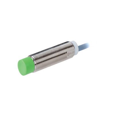 NI6-ZG12-CP6L ELCO S.S. THREADED CYLINDRICAL INDUCTIVE SENSOR M12, SWITCHING DISTANCE 6 MM, NON-FLUSH, IP68, -40 TO 85 DEG C, PNP NC, CABLE PUR 2 M