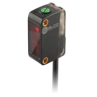 OS10S-K1000CP6 ELCO PHOTOELECT SENSOR, OS10S-SERIES, DIFF, RED BEAM, OR:20-1000MM, PNP, LO/DO, 10TO30VDC, -20TO60 DEG C, SW FRQ:200HZ, CABLE 2M